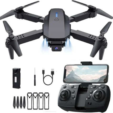 MAXX STAR E88 Pro Advanced Camera Drone with Foldable Quad copter Design Drone